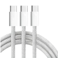 NNBILI 3PCS USB C To Type C Cable for IPhone 15 16 PD60W Fast Charging Wire for Data Cable Line 1M 1.5M 2M.