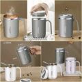 Best Quality 500Ml 304 Stainless Steel Insulated  Cup Large Capacity Drinking Cup with Cover Lid Keep Hot and Cold In Office Outdoor Handle Mug Gift Cup Beautiful Colors. 