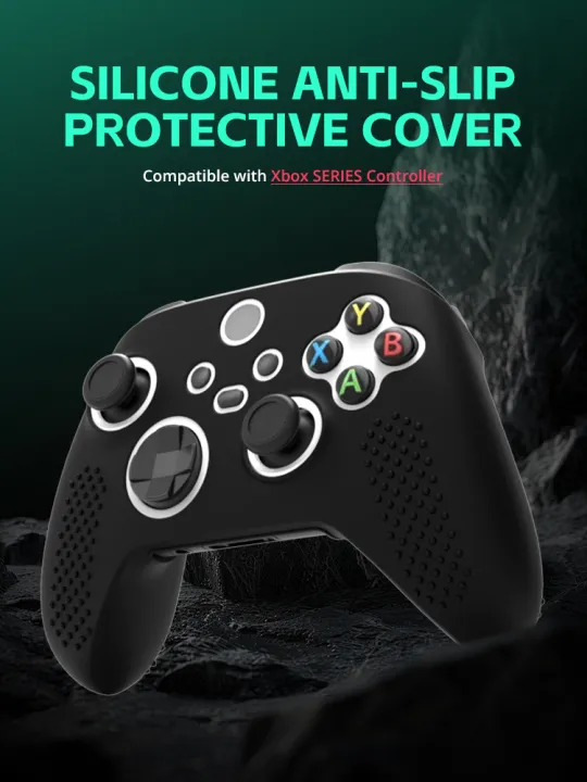 DATA%20FROG%20Protective%20Skin%20for%20XBox%20Series%20S%20Core%20Controller%20Silicone%20Case%20Grip%20Anti-Slip%20Protector%20Cover%20for%20XBox%20Control%20Case%20-%20Image%202