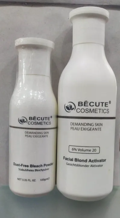 Becute Cosmetics 2 in 1 Skin Polish set. Chemical Free. Facial Blond ...