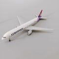 20CM Hawaii Die-cast Toys Metal Alloy Aircraft Model B777 Airline Scale Plane Aviation Airplane Airplanes Decoration Toy Model. 