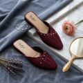 LADY PVC HALF CLOSE SHOES. 