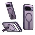 Hybrid Military Shockproof Defender Bracket Case For Google Pixel 10 9 Pro XL A For Magsafe Magnetic Wireless Charge Stand Cover.