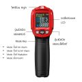 Laser temperature and humidity meter INFRARED THERMOMETER model HT650C (without touching) -30 to 550 Adjustable Emissivity. 