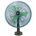 12 Volt DC Mini Adjustable Fan For Both Indoor & Outdoor Use  (10 inches). 