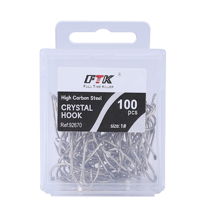 FISH%20KING%20100PCS%20Saltwater%20Fishing%20Hook%20High%20Carbon%20Steel%20White%20Single%20Worm%20Hook%20Crank%20Barbed%20Fishhook%20for%20Bass%20Fishing%20Tackle%20-%20Image%206