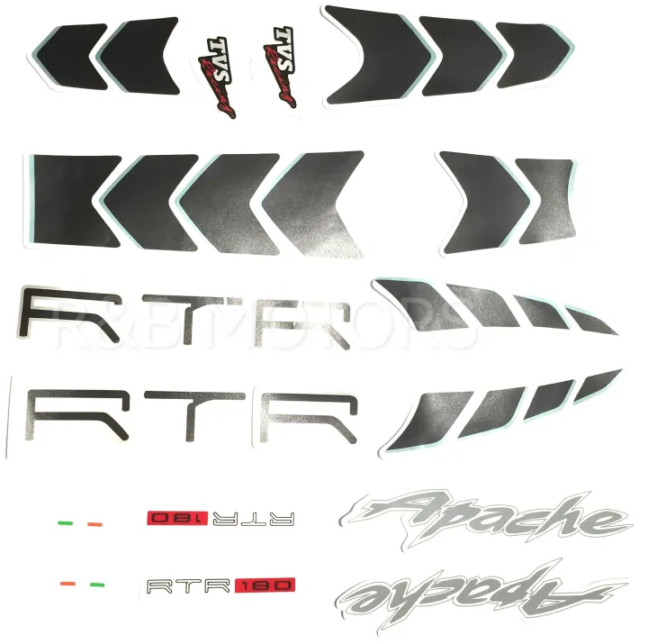 Tvs%20Apache%20180cc%20Black%20Bike%20Full%20Sticker%20Kit%20-%20Image%202