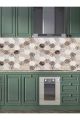 kitchen wall stiker sheet and wallpaper heat resistant 60cm x 2 meter. 