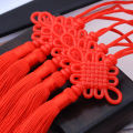 5pcs 24cm New Acrylic Plastic Chinese Tassel Small Big Red Festive Tassel Spring Festival Decoration Chinese Knot Car Hitch.