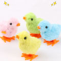 L & L * ready to ship from-Bangkok * steel jump toy children's toy chicken chick walking toy 8cm * 7cm. 