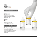 Minimalist SPF 30 Hair Serum For Frizzy Hair With Keratin, Argan Oil & Ceramides | Heat Protection Serum, Smoothens & Protects From UV | 50ml. 