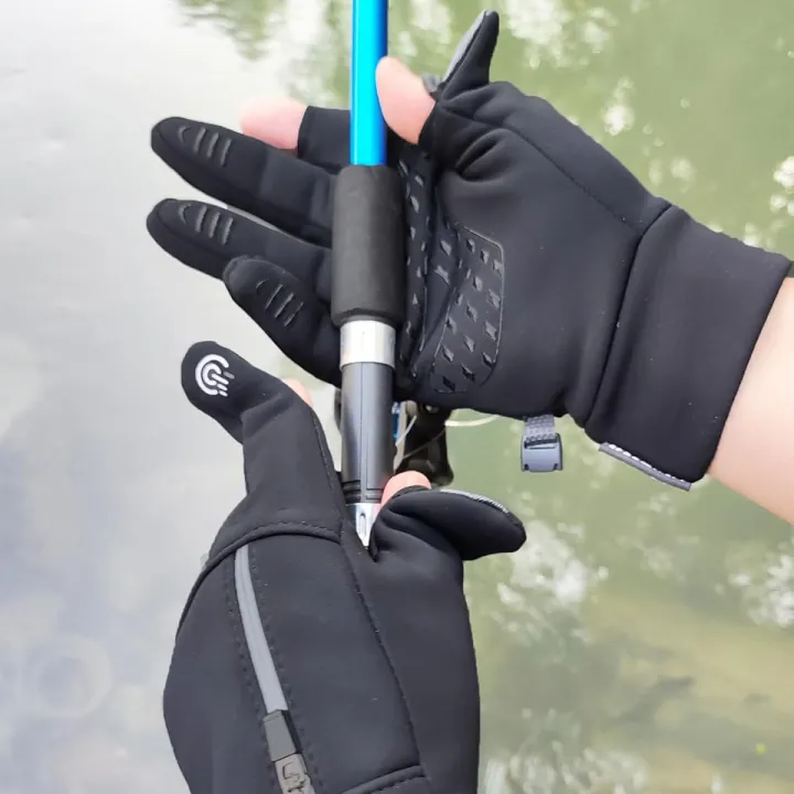 GTUBIKE%20Winter%20Fishing%20Gloves%202%20Fingers%20Flipped%20Waterproof%20Winter%20Gloves%20Windproof%20Photography%20Men%20and%20Women%20Warm%20Fishing%20Tools%20-%20Image%206