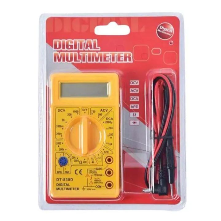 Digital Multimeter AVO Meter Measured Voltage Ampere Resistor
