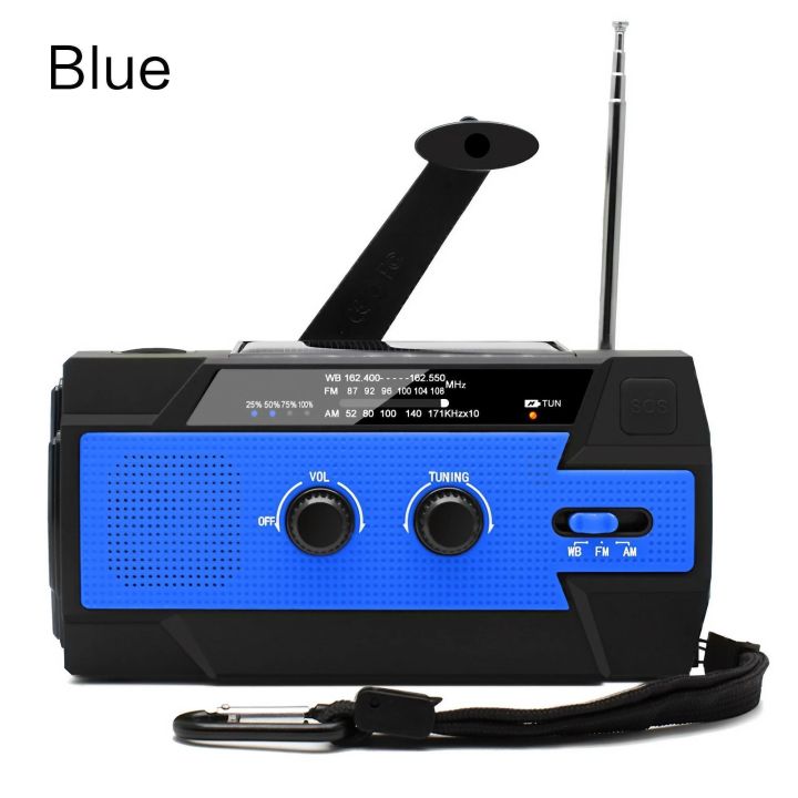 Weather%20Radio%20Emergency%20Multifunctional%20Radio%20FM%20AM%20WB%20Hand%20Crank%20Solar%20USB%20Charging%202000mAh%20Power%20Bank%20LED%20Flashlight%20Torch%20-%20Image%207