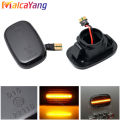 2Pcs Dynamic Led Side Marker Panel Light Turn Signal Lamp For Toyota Corolla E10/E11/E12 ZE120 Hilux Surf N21 Yaris Verso Celica. 