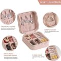 Small Jewelry Box, Travel Portable Jewelry Case For Ring, Pendant, Earring, Necklace, Bracelet Organizer Storage Holder Boxes. 