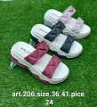 New stylish China made girls and ladies high soul comfortable fancy slippers. 