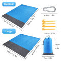 Waterproof Beach Mat Extra Large Outdoor Camping Mat Blanket Folding Sand Free Pocket Mattress Portable Lightweight Picnic Mats.