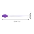 1pc Silicone Lip Scrub Brush Soft Double-sided Exfoliating Lip Brush Cleaning Face Nose Lip Beauty Tool for Men and Women. 