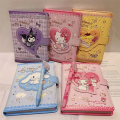 Sanrio Hello Kitty Notebook Gel Pens Kuromi Cinnamoroll Notepad Daily Weekly Agenda Planner Stationery Set Office School Supplie. 