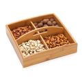 2,3,4,5,6 multi compartment reusable small fancy dried fruit snack nuts candy box bulk food storage carrying container organizer. 