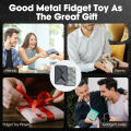 EDC Fidget Sliders Slider Metal Fidget Toys Stress Relief for Adults Magnetic Metal Infinite Fidget.