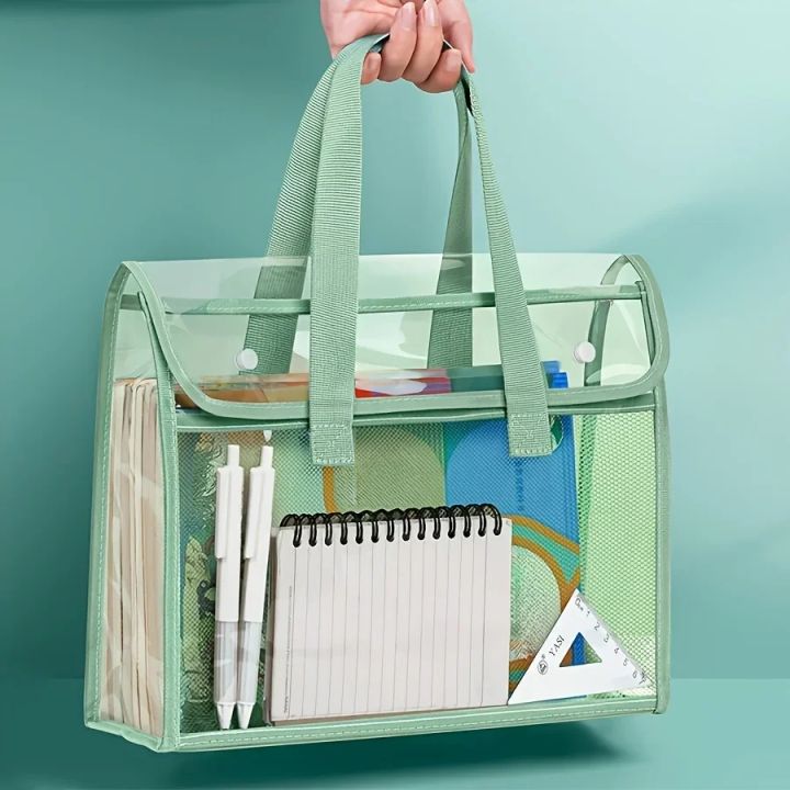 1%20Large%20Capacity%20Portable%20Transparent%20Waterproof%20Handheld%20Folder,%20Expandable%20File%20Storage%20Bag,%20PVC%20Self-Adhesive%20File%20Bag%20for%20of%20-%20Image%204
