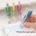 Adhesive Roller Glue Roller Set  Double-sided Adhesive Tape Correction Tape Set Ideal for Scrapbooking Card Making and More Convenient and Easy-to-use Correction Tape Pen with R. 