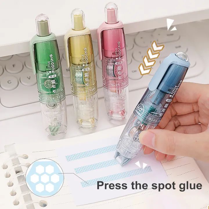 Adhesive%20Roller%20Glue%20Roller%20Set%20%20Double-sided%20Adhesive%20Tape%20Correction%20Tape%20Set%20Ideal%20for%20Scrapbooking%20Card%20Making%20and%20More%20Convenient%20and%20Easy-to-use%20Correction%20Tape%20Pen%20with%20R%20-%20Image%202