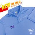 Latest!! Warrix Model Pin, Solid Color Warrick Polo Shirt (Wa-232Placl34), Pastel Colors: Blue/Navy Blue/Pink/Cool Blue/Green/Gray.. 