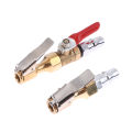 Efficient Tire Inflation Nozzle Chuck Quick with Lock, Suitable for Car & SUV Air Compressor Adapter. 