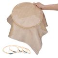 10-30CM Bamboo Frame Embroidery Hoop Ring DIY Needlecraft Cross Stitch Machine Round Loop Hand Household Sewing Tools 8 Size. 