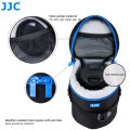 JJC Thick Camera Lens Case For Olympus DSLR Mirrorless Water Resistant Camera Lens Protective Bag.