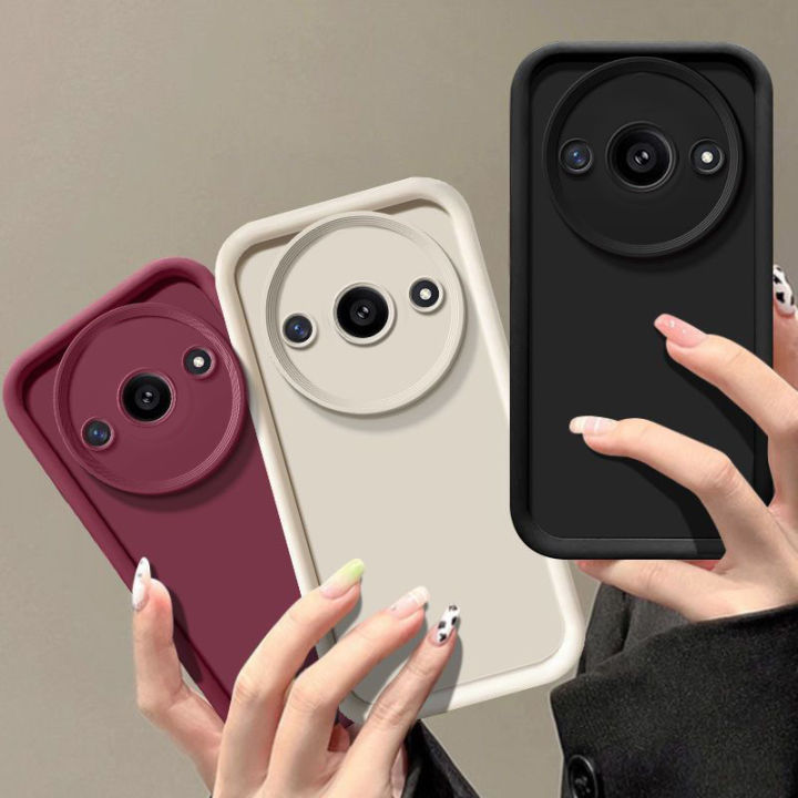 Redmi A3x / A3 Back Cover Soft Puffer Down Jacket With Camera Protection Phone A3 Case A3x