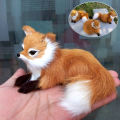 1 Pcs Simulation Animal Foxes Plush Toy Doll Photography for Children Kids Birthday Gift Children Kids Birthday Gift. 
