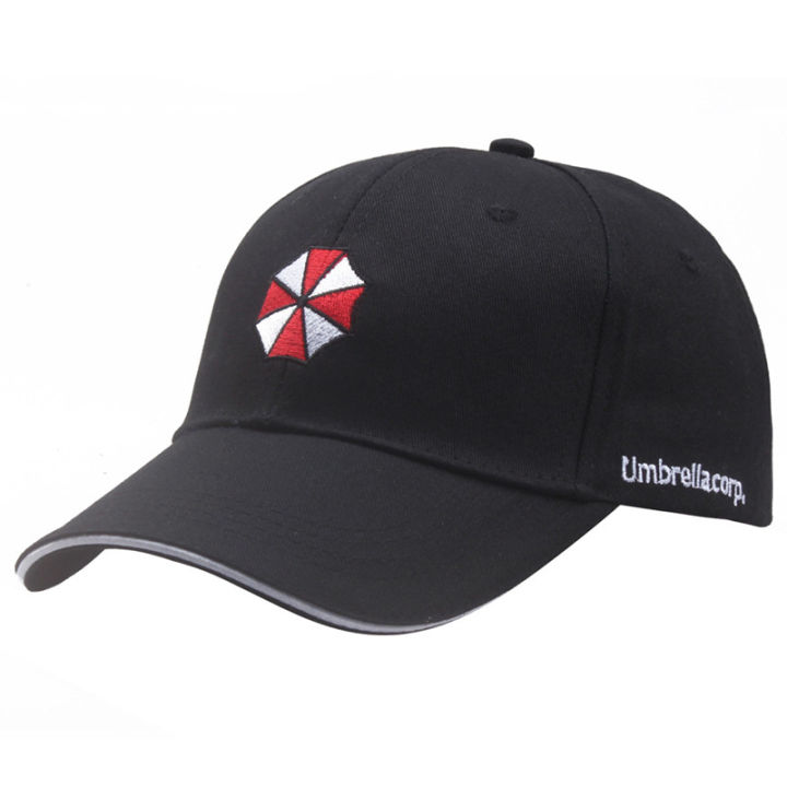 Adult%20Outdoor%20Sunscreen%20Hats%20Residents%20Evils%20Protective%20Umbrella%20Baseball%20Cap%20Umbrella%20Corporation%20Symbol%20Unisex%20Adjustable%20Hat%20-%20Image%205