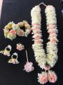 artificial flowers bridal jewellery best for mehendi maiyon for girls set. 