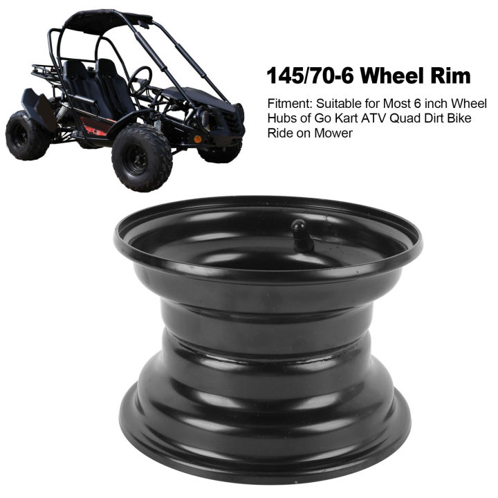 Go Kart Wheel Rim 6 Inch Wheel Rim Enhanced Traction Easy Installation ...