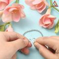 Lobster Clasps Stainless Steel Silver Connector for DIY Crafting Findings, Gold Lobster Claw Clasp for Handmade Necklace, Bracelet Jewelry Making Accessories Fastener Hook. 