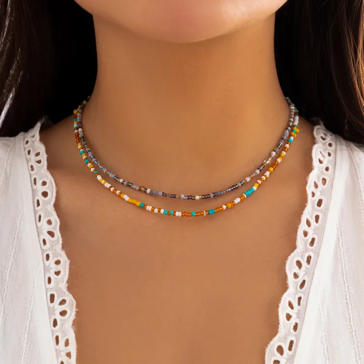 Lacteo%20Bohemia%20Multicolour%20Acrylic%20Seed%20Beads%20Necklace%20Women%20Handmade%20Strand%20Beaded%20Choker%20Short%20Neck%20Chain%20Simple%20Jewelry%20Party%20-%20Image%205