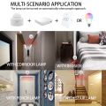 Smart PIR Motion Sensor ZigBee Human Body Infrared Induction Detector Home Security Alarm for Tuya APP for Home Office Garage. 