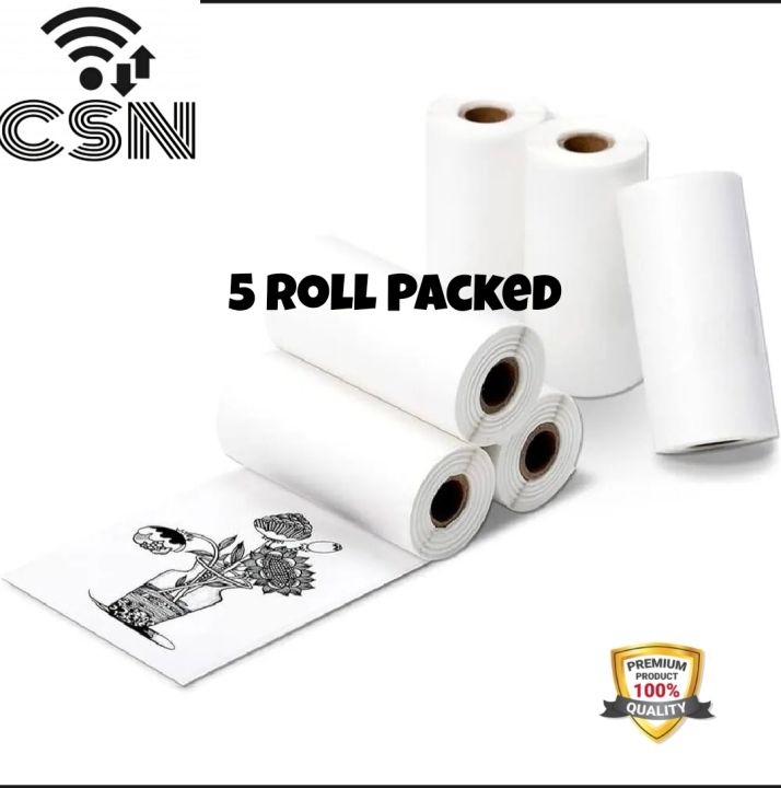 Csn%20Mini%20Printer%20Paper%20Thermal%205%20Roll%20packed%20For%20Mini%20Printer%20POS,%20,Receipt,%20Original%20-%20Image%202