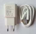 infinix 18watt genuine fast charging adaptor with type C cable. 
