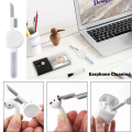 Keyboard & Earphone Cleaning Kit - Brush, Keycap Puller, and Cleaning Pen for Headsets and Keyboards.