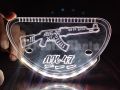 Honda CD-70 New Back Light LED Glass Back Light - White. 