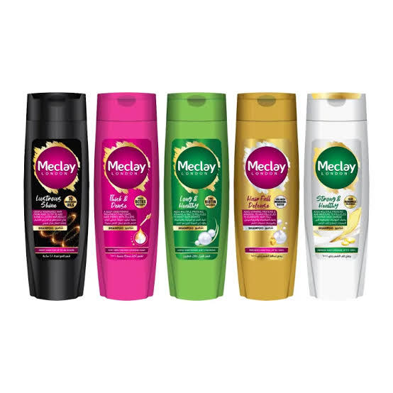 Mclay Branded Shampoo 360ml – Shampoo Original | Variants: White, Pink, Black, Green, Hair‑Fall Defense (Mustard) | Shampoo Lustrous Shine • Long & Healthy • Thick & Dense • Strong & Healthy • Hair‑Fall • Colour Protect • Soft & Silky