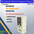 Woxsn WAC-790 30A High quality Air Conditioner Digital Voltage Protector Adjustable Over Under Voltage Protector Electric Power Protector automatic reset Power AC Muhafiz-WAC790 by Electrica. 