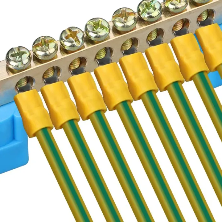 6*9%20Copper%20Ground%20Bar%204/6/8/10/12%20Hole%20Terminal%20Block%20for%20Electrical%20Panel%20Distribution%20Box%20%20Grounding%20System%20-%20Image%203