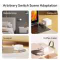 New Smart Tuya Bluetooth Rocker Switch Finger Robot Adjustable Arm Switch Press Fingerbot Support Google Alexa Voice Assitant. 