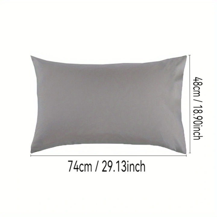 1pc%20100%25%20Cotton%20brushed%20Color%20block%20Pillowcases%20,%20Super%20Soft%20and%20Cozy,%20Wrinkle,%20Fade,%20Resistant%20with%20Envelope%20Closure%20-%20Image%203